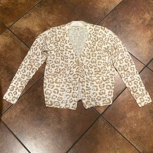 Cheetah sweater